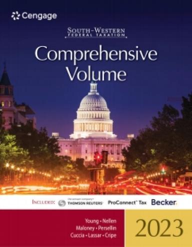 CNOWv2 for Young/Nellen/Maloney/Persellin/Cuccia/Lassar/Cripe's South-Western Federal Taxation 2023: Comprehensive, 2 terms Instant Access