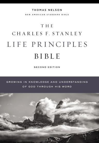 NASB, Charles F. Stanley Life Principles Bible, 2nd Edition