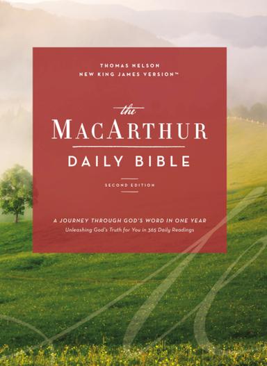 The NKJV, MacArthur Daily Bible, 2nd Edition, Comfort Print