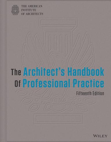 The Architect's Handbook of Professional Practice