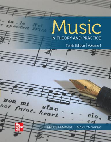 Music in Theory and Practice Volume 1