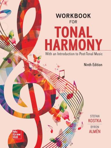 Workbook for Tonal Harmony