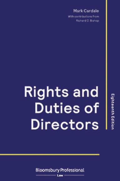 Rights and Duties of Directors