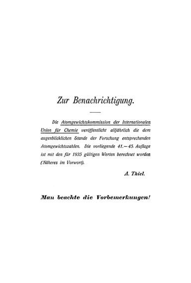 Logarithmische Rechentafeln für Chemiker, Pharmazeuten, Mediziner und Physiker